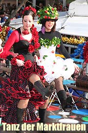 Alljährlicher Höhepunkt ist der Tag der marktfrauen auf dem Viktualienmarkt am Faschingsdienstag (Foto: Martin Schmitz 2003)